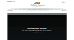 Desktop Screenshot of latelierdecharenton.com